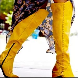 FREE PEOPLE Over the Knee Boots